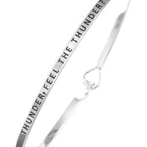 Thunder, Feel The Thunder Message Bracelet‎